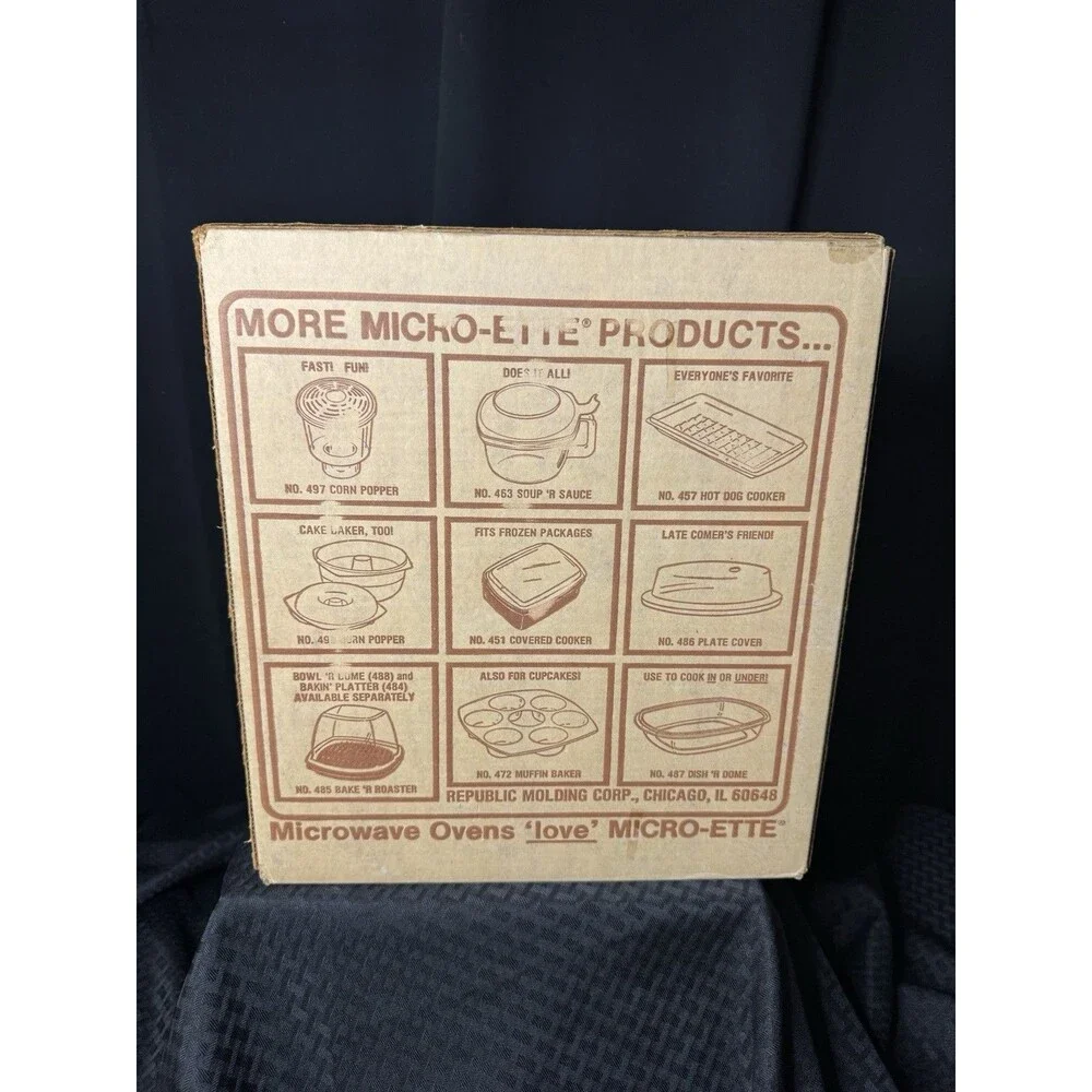 microette vintage cooking